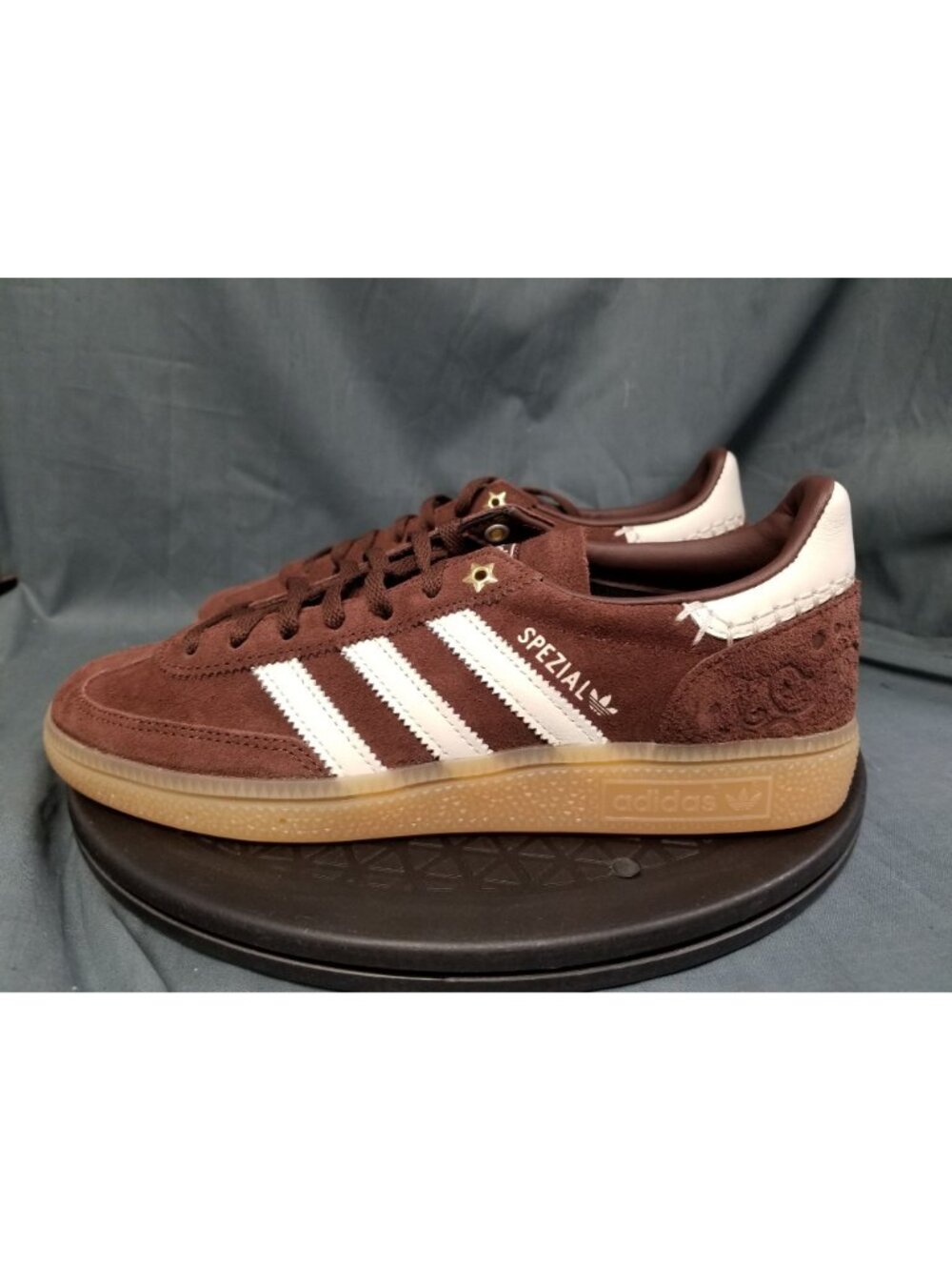 Adidas Handball Spezial Auburn Off White Gum JQ4489 Women's Size 8.5 NEW NO BOX - Picture 5 of 11